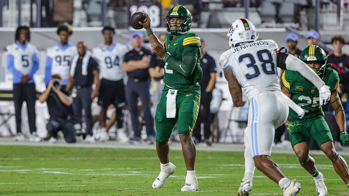 Oct 30, 2026; Orlando, Florida, USA; Baylor Bears quarterback DJ Lagway (2) throws a pass during the first quarter against the Central Florida Knights at Acrisure Bounce House. Mandatory Credit: Mike Watters-Imagn Images Oct 30, 2026; Orlando, Florida, USA; Baylor Bears quarterback DJ Lagway (2) throws a pass during the first quarter against the Central Florida Knights at Acrisure Bounce House. Mandatory Credit: Mike Watters-Imagn Images