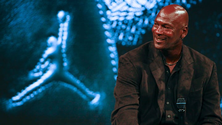 Michael Jordan Celebrates the 30th Anniversary of Air Jordan At Palais de Tokyo In Paris