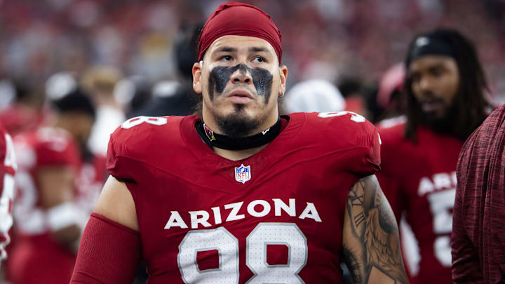 Arizona Cardinals defensive tackle Roy Lopez (98). Arizona Cardinals defensive tackle Roy Lopez (98).