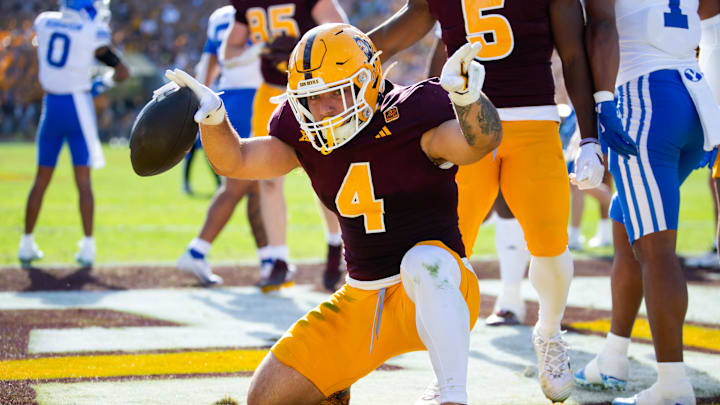 Arizona State running back Cam Skattebo was named to the AP All-America First Team on Monday.