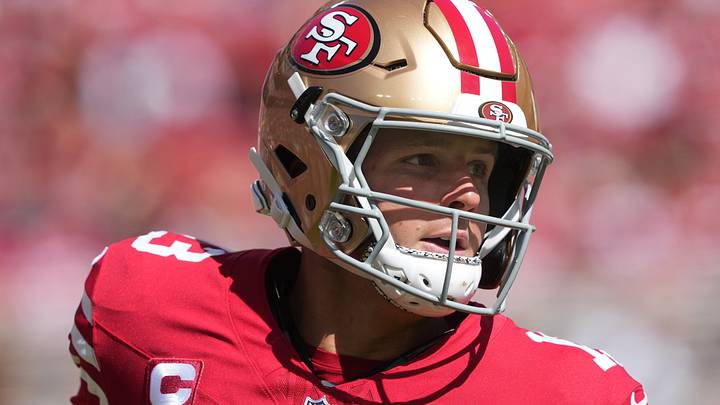 Sep 27, 2026; Santa Clara, California, USA; San Francisco 49ers quarterback Brock Purdy