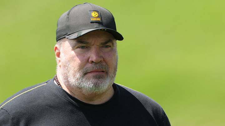 Pittsburgh Steelers head coach Mike McCarthy Pittsburgh Steelers head coach Mike McCarthy