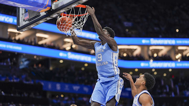 UNC basketball forward Drake Powell