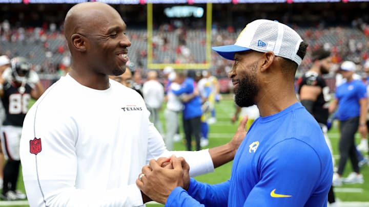 Los Angeles Rams v Houston Texans, DeMeco Ryans, Aubrey Pleasant