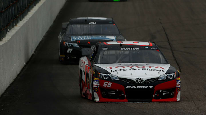 Jeff Burton, Timmy Hill, NASCAR