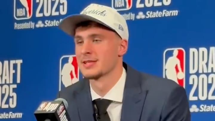 Cooper Flagg addresses internet conspiracy about top pick. 