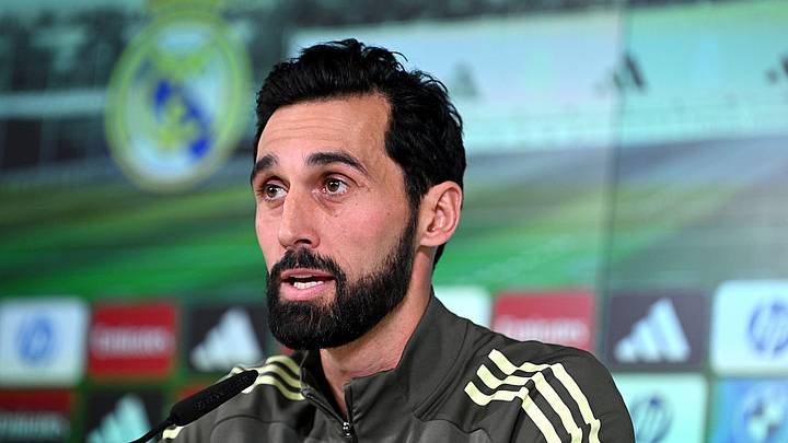 Álvaro Arbeloa, en su presentación como técnico del Real Madrid.