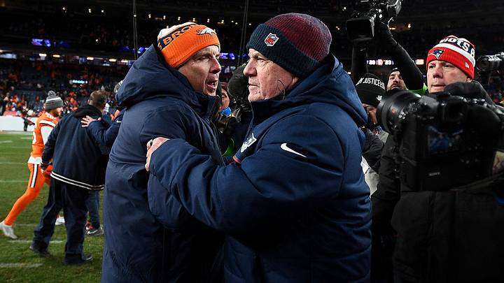 Sean Payton y Bill Bellichick, cuando se enfrentaron. Sean Payton y Bill Bellichick, cuando se enfrentaron.