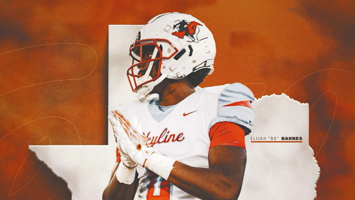 Elijah Barnes is committed to Texas Elijah Barnes is committed to Texas