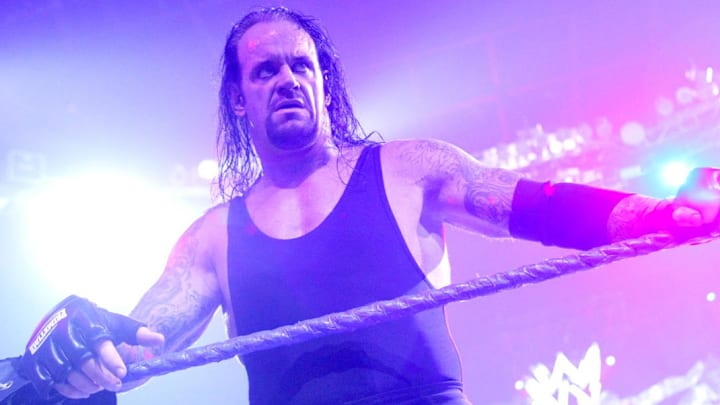 The Undertaker at WWE SmackDown (courtesy of WWE.com).