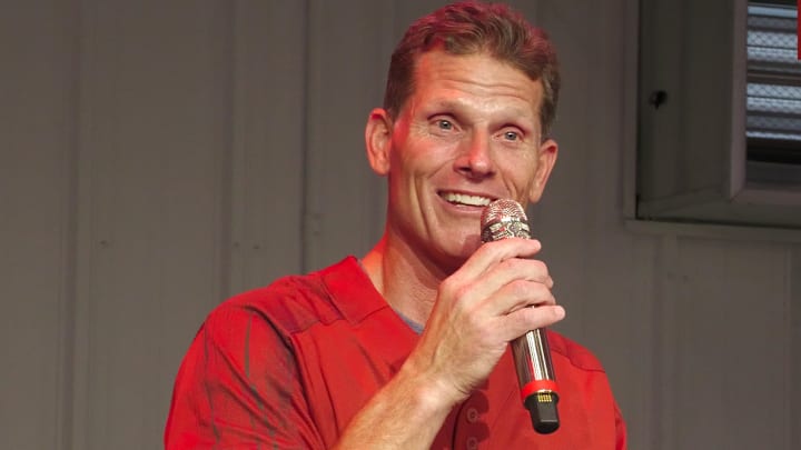 Oklahoma coach Brent Venables Oklahoma coach Brent Venables