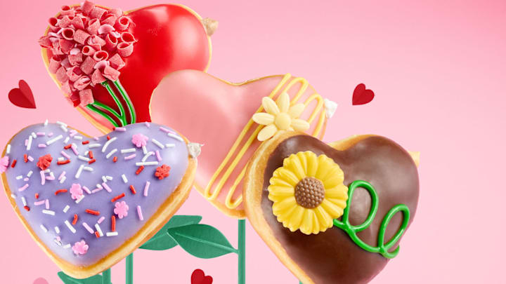 Krispy Kreme Hearts in Bloom Collection for Valentine's Day