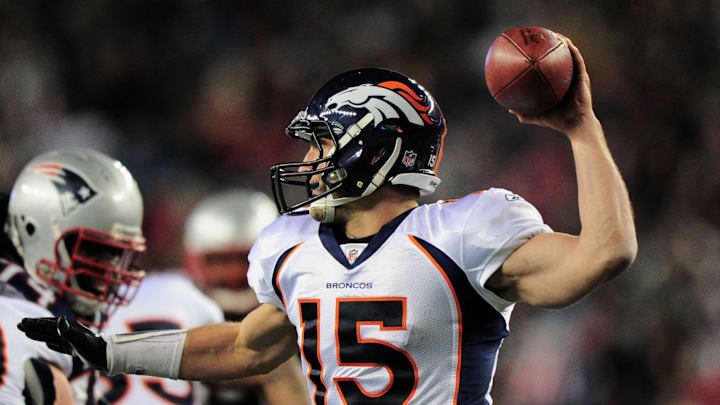 Denver Broncos quarterback Tim Tebow Denver Broncos quarterback Tim Tebow