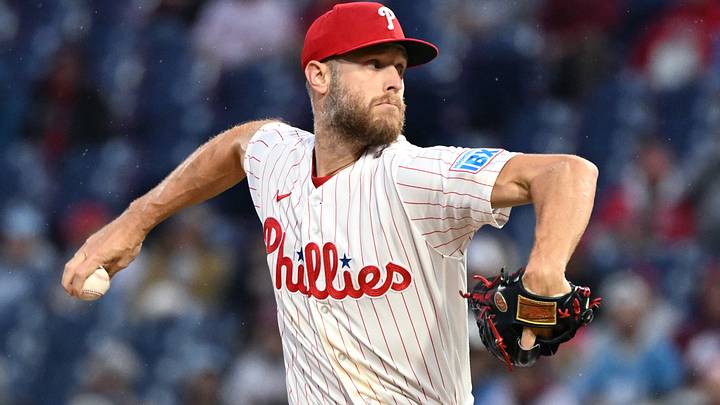 Sep 22, 2026; Philadelphia, Pennsylvania, USA; Philadelphia Phillies pitcher Zack Wheeler (45) throws a pitch during the first inning against the Milwaukee Brewers at Citizens Bank Park. Mandatory Credit: Eric Hartline-Imagn Images Sep 22, 2026; Philadelphia, Pennsylvania, USA; Philadelphia Phillies pitcher Zack Wheeler (45) throws a pitch during the first inning against the Milwaukee Brewers at Citizens Bank Park. Mandatory Credit: Eric Hartline-Imagn Images