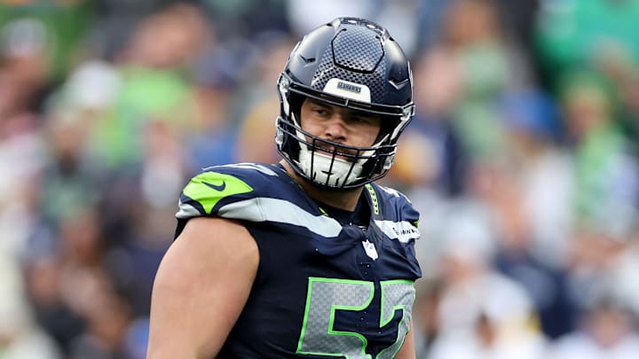 Connor Williams of the Seattle Seahawks