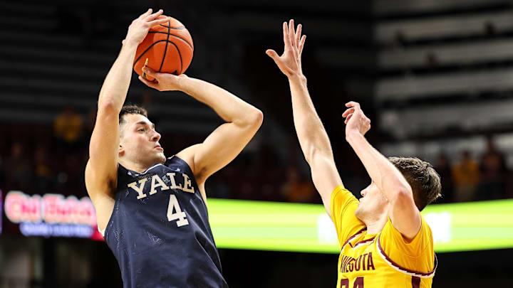 Yale is a significant favorite against Dartmouth in Friday's Ivy League action.