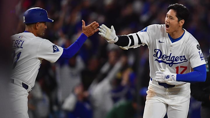 Los Angeles Dodgers designated hitter Shohei Ohtani on Apr 2, 2025.
