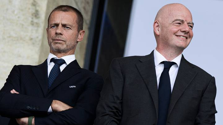 หัวหน้า UEFA ออกคำขาดถึงอินฟานติโนของ FIFA เมื่อความขัดแย้งถึงจุดเดือด