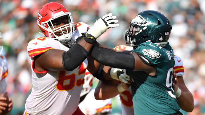 Chiefs guard Trey Smith could be the prize free agent the Bears need but spending more for offensive line help regardless of who is necessary.