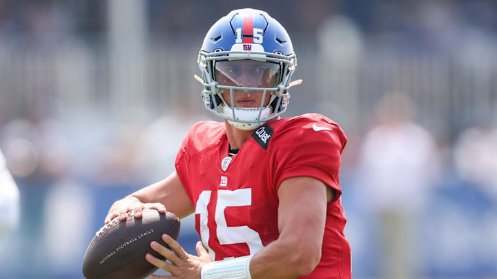 Giants quarterback Tommy DeVito