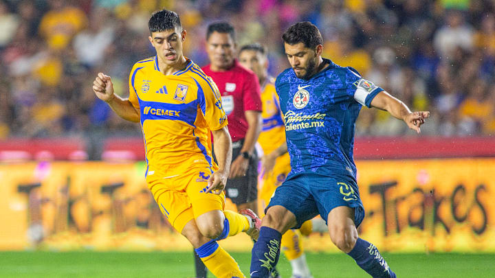Las posibles alineaciones de América y Tigres UANL en la Jornada 13