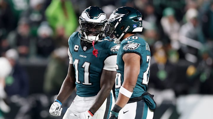Saquon Barkley, A.J. Brown, Philadelphia Eagles