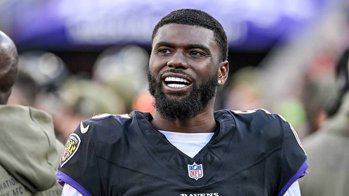 Baltimore Ravens quarterback Tyler Huntley on the sidelines during the game against the Chicago Bears at M&T Bank Stadium. Baltimore Ravens quarterback Tyler Huntley on the sidelines during the game against the Chicago Bears at M&T Bank Stadium.