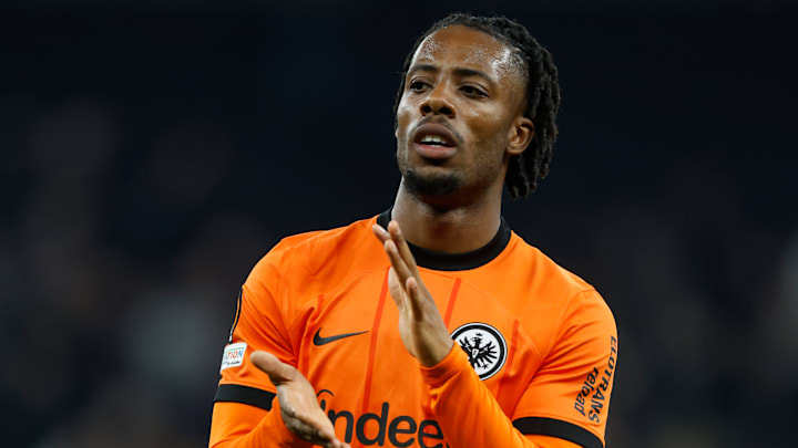 Elye Wahi im Trikot von Eintracht Frankfurt. In der kommenden Saison könnte der Franzose häufiger spielen