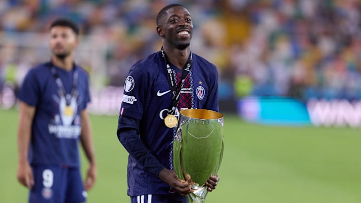 Ousmane Dembélé et les Parisiens ont remporté la Supercoupe d'Europe.