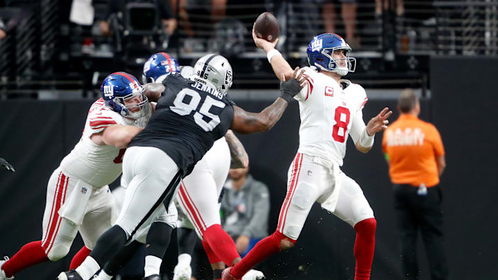 New York Giants v Las Vegas Raiders