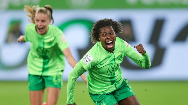 Jubel bei Wolfsburg: Lineth Beerensteyn freut sich über das 2:0