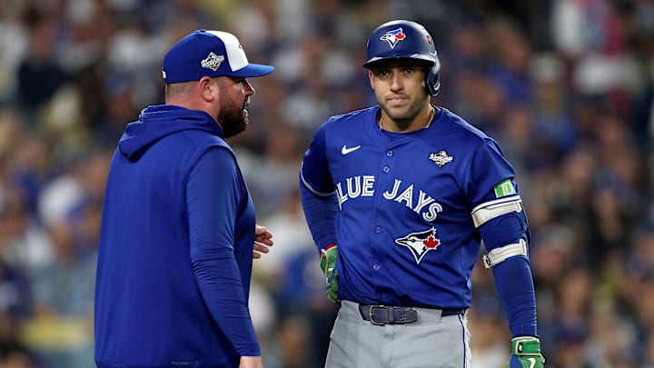 World Series - Toronto Blue Jays v Los Angeles Dodgers - Game Three World Series - Toronto Blue Jays v Los Angeles Dodgers - Game Three