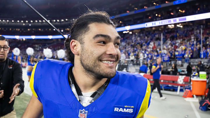 Los Angeles Rams wide receiver Puka Nacua