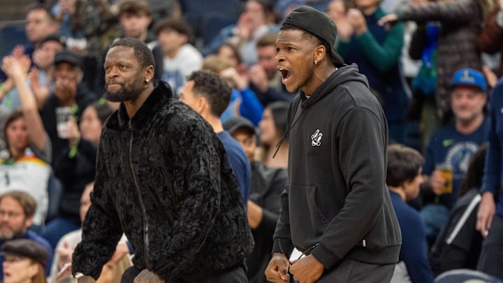 Julius Randle, Anthony Edwards, Minnesota Timberwolves