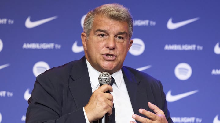 Joan Laporta - président du FC Barcelone