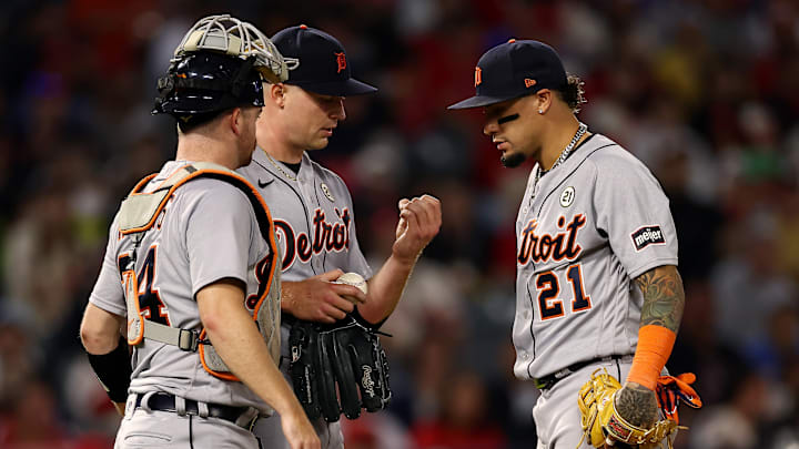 Detroit Tigers v Los Angeles Angels