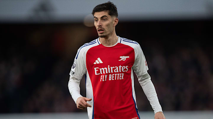 Kai Havertz is back in Arsenal training