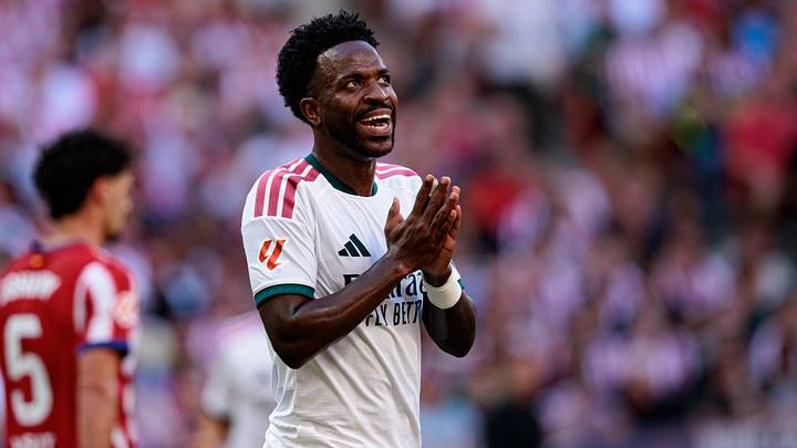 Vinicius Junior (Real Madrid CF) seen in action during Vinicius Junior (Real Madrid CF) seen in action during
