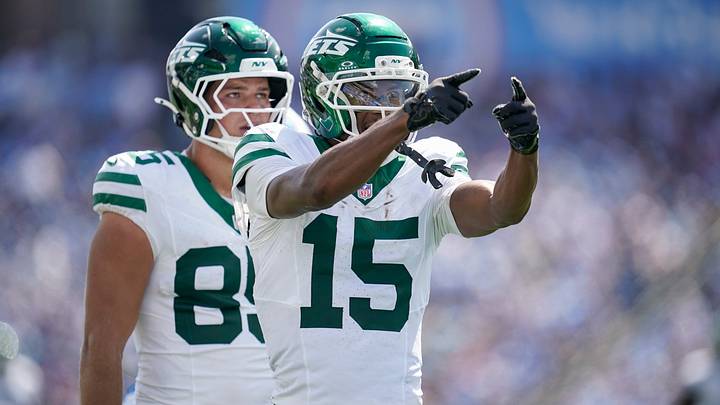 New York Jets will be without wide receiver Adonai Mitchell in Week 3 due to a finger injury. New York Jets will be without wide receiver Adonai Mitchell in Week 3 due to a finger injury.