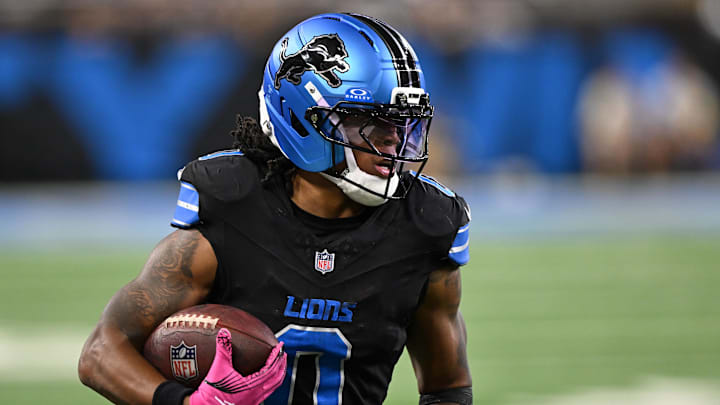 Lions running back Jahmyr Gibbs has made the Pro Bowl in each of his first three seasons in the NFL. Lions running back Jahmyr Gibbs has made the Pro Bowl in each of his first three seasons in the NFL.