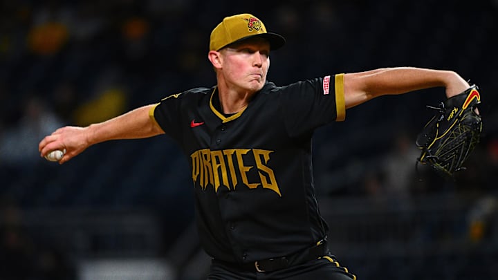 May 1, 2026; Pittsburgh, Pennsylvania, USA; Pittsburgh Pirates starting pitcher Mitch Keller (23) delivers a pitch against the Cincinnati Reds during the first inning at PNC Park. Mandatory Credit: Justin Berl-Imagn Images May 1, 2026; Pittsburgh, Pennsylvania, USA; Pittsburgh Pirates starting pitcher Mitch Keller (23) delivers a pitch against the Cincinnati Reds during the first inning at PNC Park. Mandatory Credit: Justin Berl-Imagn Images