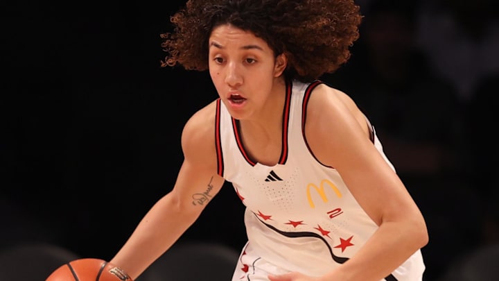 McDonald's All American Aaliyah Chavez (2), now with the University of Oklahoma, is featured in a new Nike Kobe 3 Proto ad. McDonald's All American Aaliyah Chavez (2), now with the University of Oklahoma, is featured in a new Nike Kobe 3 Proto ad.