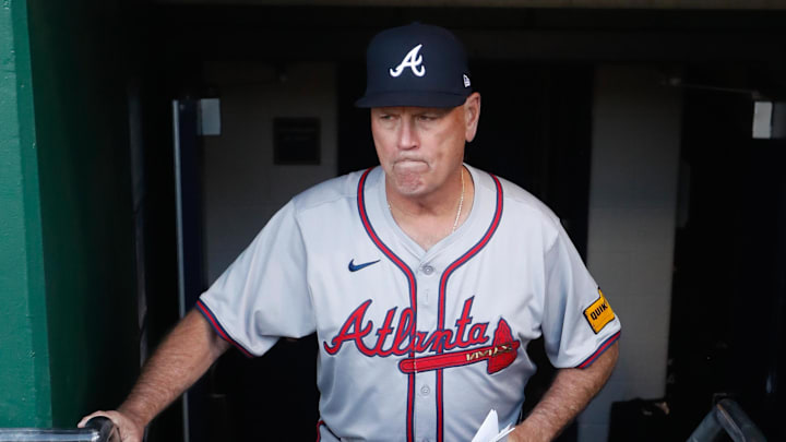 Atlanta Braves manager Brian Snitker