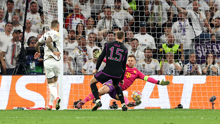 Die Bayern scheiden aus der Königsklasse aus. Die Bayern scheiden aus der Königsklasse aus.