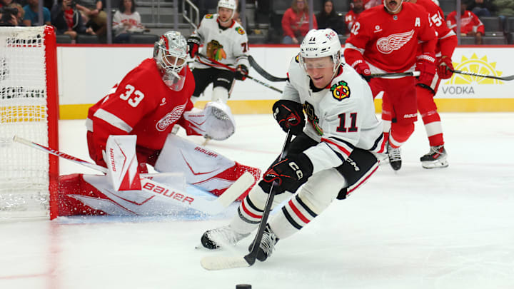 Chicago Blackhawks v Detroit Red Wings