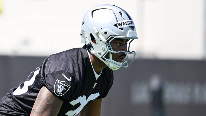 Las Vegas Raiders RB Mike Washington Jr. Las Vegas Raiders RB Mike Washington Jr.