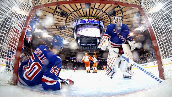 Anaheim Ducks v New York Rangers Anaheim Ducks v New York Rangers