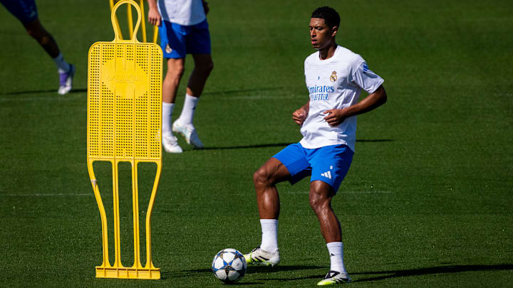 Real Madrid C.F. Training Session And Press Conference - UEFA Champions League 2025/26 League Phase