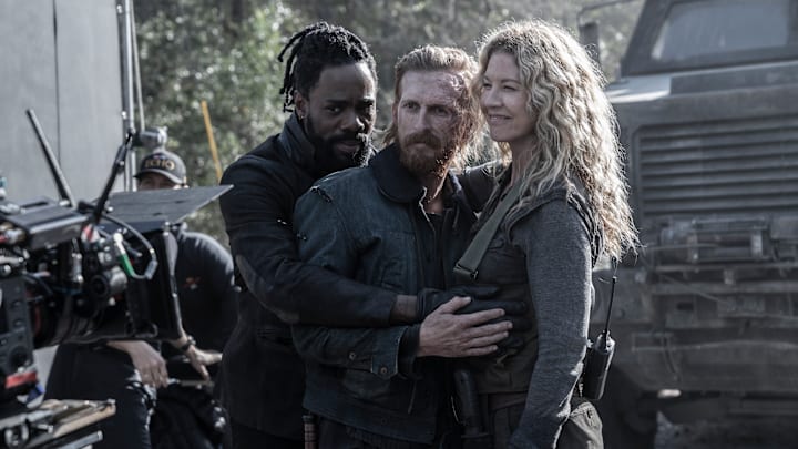 BTS, Colman Domingo as Victor Strand, Austin Amelio as Dwight, Jenna Elfman as June - Fear the Walking Dead _ Season 8, Episode 12 - Photo Credit: Seth F. Johnson/AMC