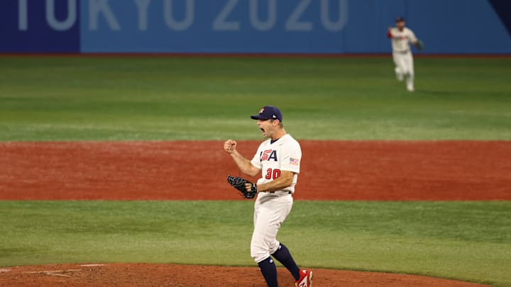 Republic of Korea v United States - Baseball - Olympics: Day 8